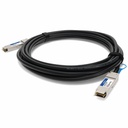 AddOn Juniper Networks JNP-QSFP-DAC-3M Compatible TAA Compliant 40GBase-CU QSFP+ to QSFP+ Direct Attach Cable (Passive Twinax, 3m)