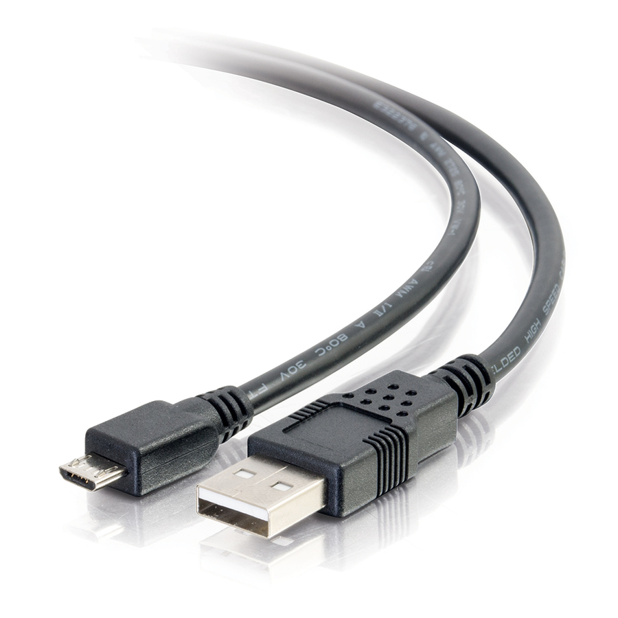 C2G 3m USB Charging Cable - USB A to Micro-B - USB Phone Cable - 10ft