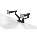 Dell Desk Mount for Monitor, LCD Display - Black