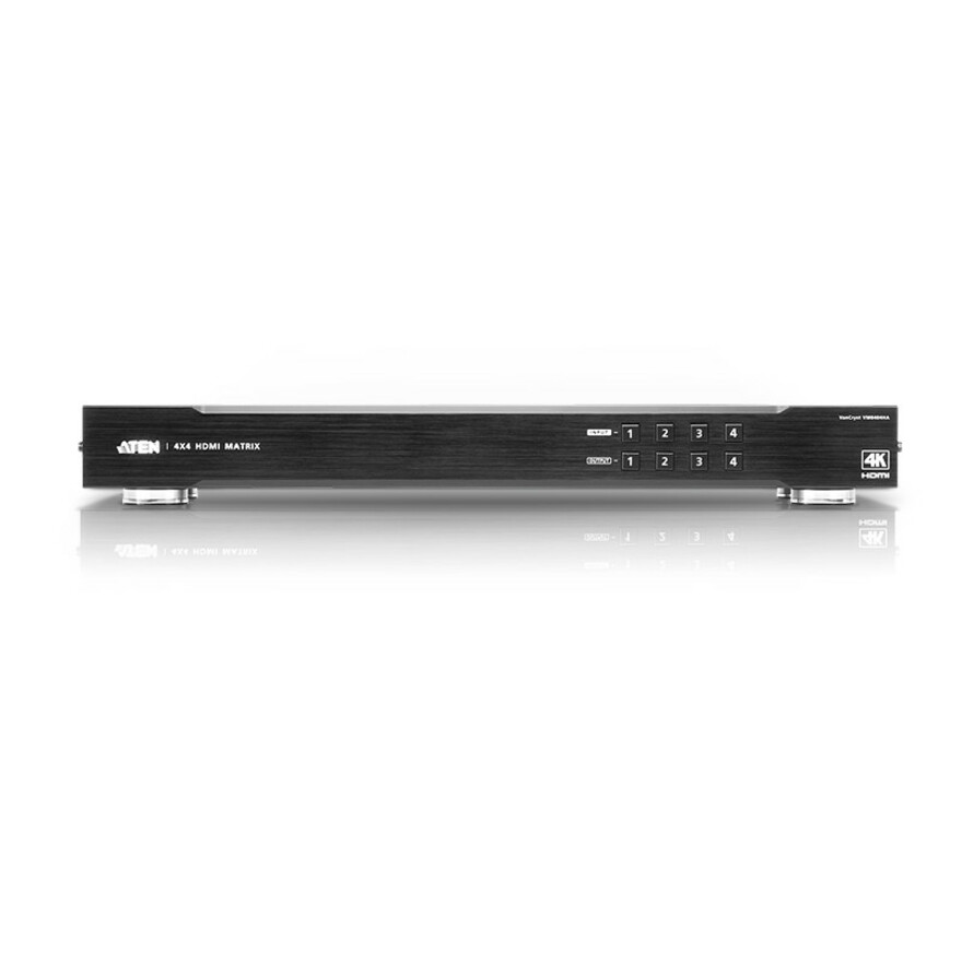 ATEN 4x4 4K HDMI Matrix Switch VM0404HA-TAA Compliant