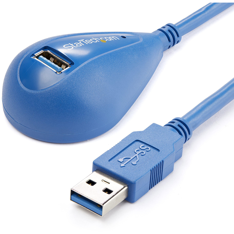 StarTech 5 ft Desktop SuperSpeed USB 3.0 (5Gbps) Extension Cable - A to A M/F