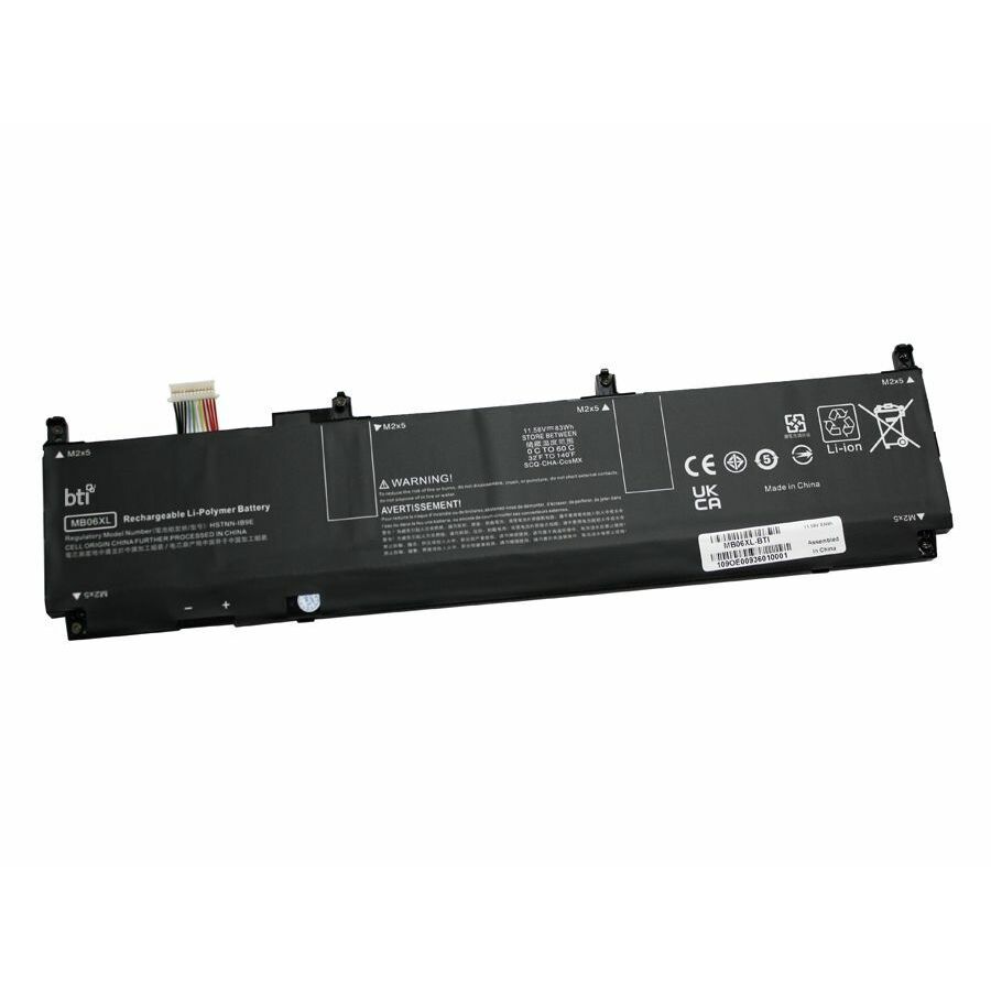 BTI MB06XL-BTI 11.58V 83WHR LI-ION BATTERY MB06XL, MB06083XL-PL, MB06083XL, L78553-005, L78553-002, L77973-1C2, L77973-1C1