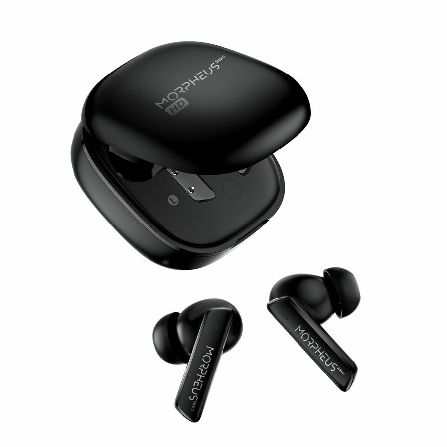 Morpheus 360 Pulse ANC Hybrid Wireless Noise Cancelling Earbuds TW7850HD - Hi-Res Audio - 6 Mems Microphones - 40H Playtime