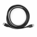Rocstor USB Data Transfer Cable - 6 ft USB Data Transfer Cable - Type A Female USB - Type A Male USB - Extension Cable - Black - 1 6FT 1.83M F/M BLACK