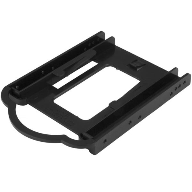 StarTech 5 Pack - 2.5" SSD / HDD Mounting Bracket for 3.5" Drive Bay - Tool-less - SSD Mounting Bracket 2.5 to 3.5 (BRACKET125PTP)