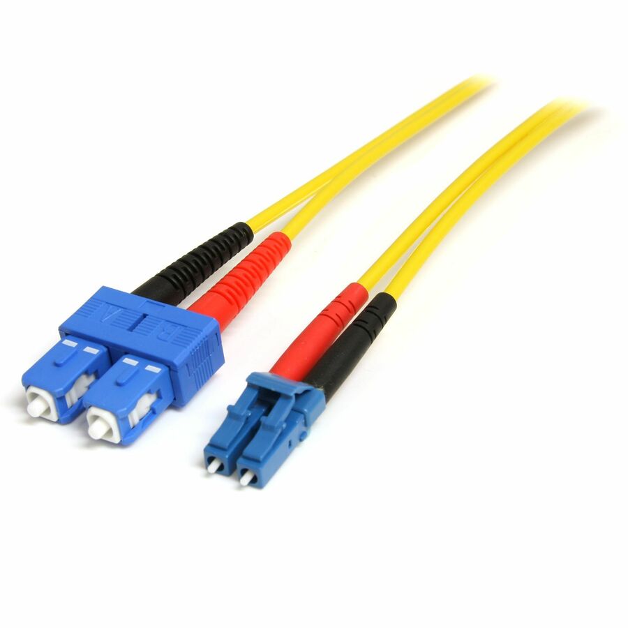 StarTech 7m Fiber Optic Cable - Single-Mode Duplex 9/125 LSZH Fiber Jumper Cord - LC/SC