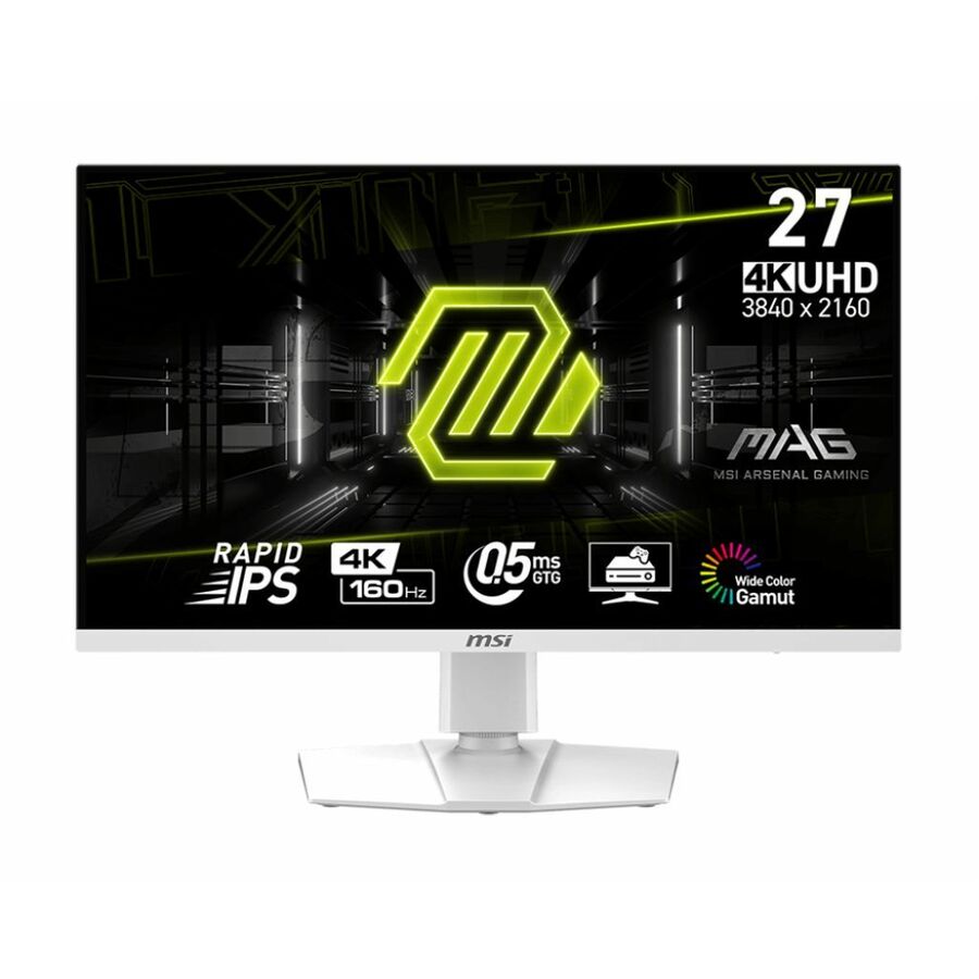 MSI 274URFW 27" Class 4K UHD Gaming LED Monitor - 16:9 - White