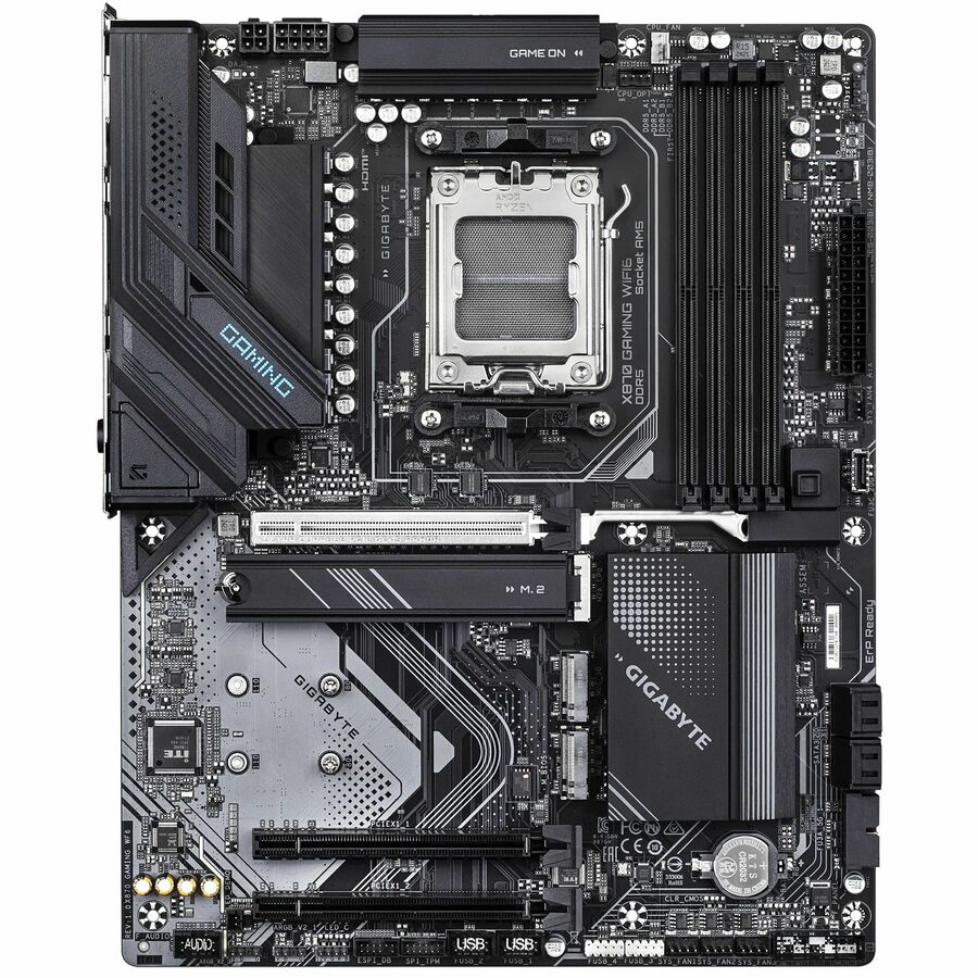 [20X870GigaGam-DDR5] GIGABYTE X870 GAMING WIFI6 Gaming Desktop Motherboard - AMD X870 Chipset - Socket AM5 - ATX