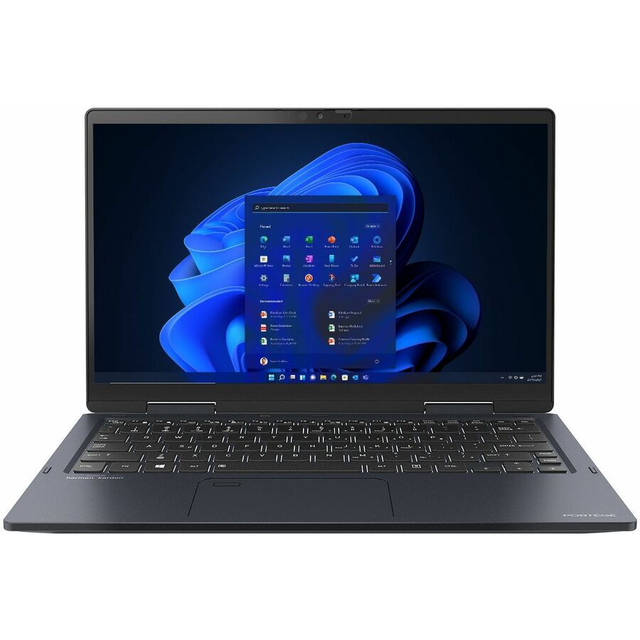 Dynabook Portege X30W-M 13.3" Touchscreen Convertible 2 in 1 Notebook - Full HD - Intel Core Ultra 7 155U - 16 GB - 512 GB SSD - Mystic Blue Metallic