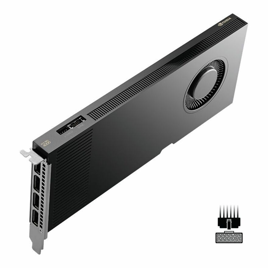 PNY NVIDIA RTX™ Quadro PRO 4000 Graphic Card - 24 GB GDDR7 - Full-height