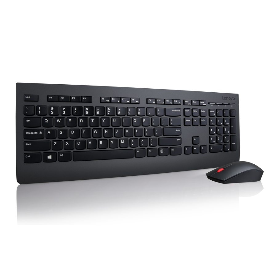 [17LenWirelessKBM] Lenovo Professional Wireless Keyboard and Mouse Combo