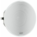 Vaddio EasyIP 2-way Ceiling Mountable, In-wall, Flush Mount, Recessed Mount Speaker - 25 W RMS - White - TAA Compliant