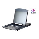 ATEN KL1108VN Cat 5 Dual Rail LCD KVM Over IP Switch With a Rack Mount Kit-TAA Compliant