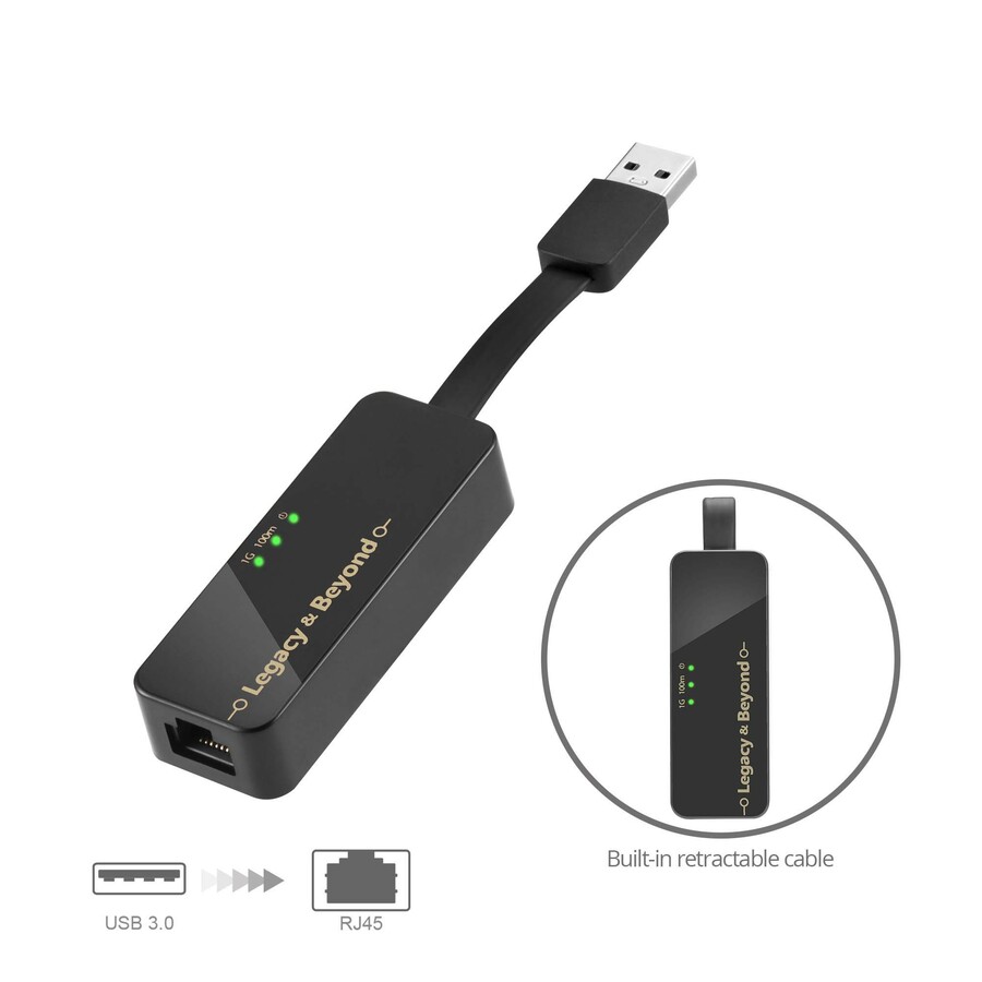 SIIG Portable USB 3.0 Gigabit Ethernet Adapter
