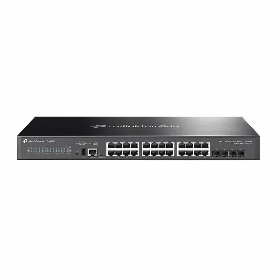 Omada Omada 24-Port Gigabit Stackable Lite L3 Managed Switch with 4� 10G Slots