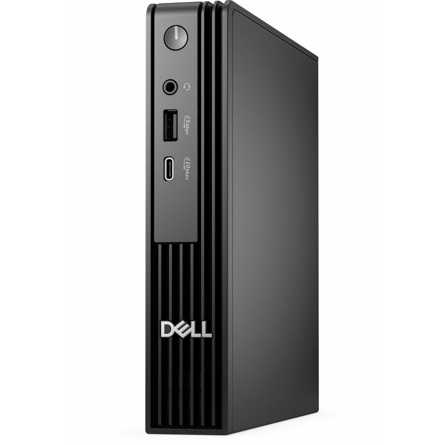 Dell Pro Micro QCM1255 Desktop Computer - AMD Ryzen 7 PRO 8700GE - 16 GB - 512 GB PCI Express NVMe 4.0 SSD - Micro PC