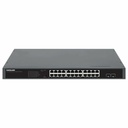 Intellinet 24-Port Gigabit Ethernet PoE+ Switch with 2 SFP Ports