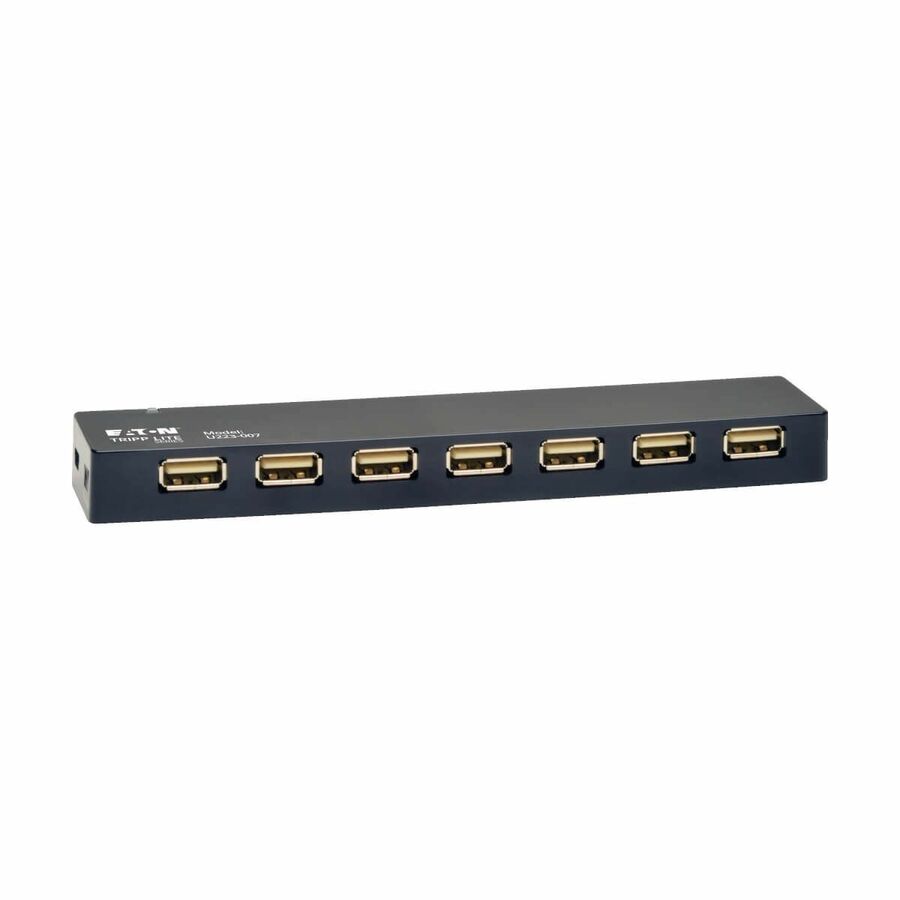 Tripp Lite by Eaton 7-Port USB 2.0 Mobile Hi-Speed Hub Notebook Laptop Bus Power AC