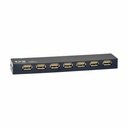 Tripp Lite by Eaton 7-Port USB 2.0 Mobile Hi-Speed Hub Notebook Laptop Bus Power AC