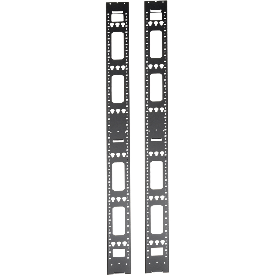 Tripp Lite by Eaton 42U Rack Enclosure Server Cabinet Vertical Cable Management Bars