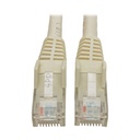 Tripp Lite by Eaton Cat6 Gigabit Snagless Molded (UTP) Ethernet Cable (RJ45 M/M) PoE White 6 ft. (1.83 m)