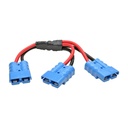 Eaton Tripp Lite Series Y Splitter Cable for Select Battery Packs, Blue 175A DC Connectors, 1 ft. (0.3 m)