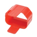 Eaton Tripp Lite Series Plug-Lock Inserts (C14 power cord to C13 outlet), Red, 100 pack