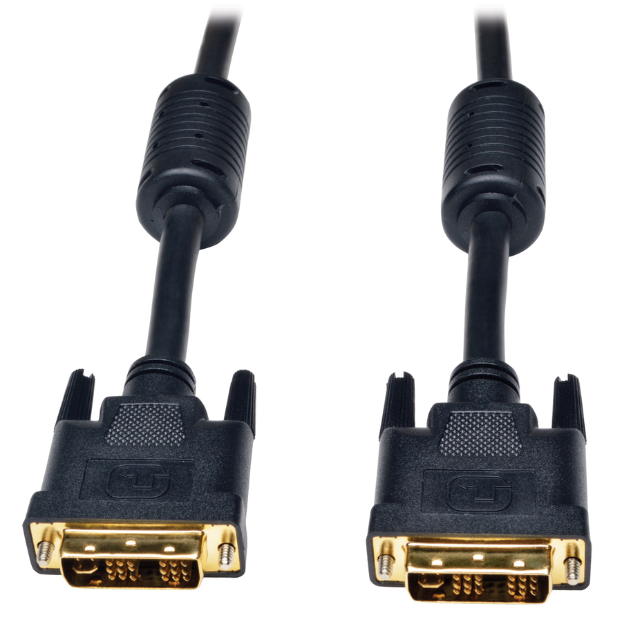 Eaton Tripp Lite Series DVI Single Link Cable, Digital and Analog TMDS Monitor Cable (DVI-I M/M), 6 ft. (1.83 m)