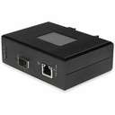 AddOn 100/1000/10000Base-TX(RJ-45) to Open SFP+ Port POE 90W Industrial Media Converter
