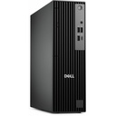 Dell Pro Slim QCS1255 Desktop Computer - AMD Ryzen 7 PRO 8700G - 16 GB - 512 GB PCI Express NVMe 4.0 SSD - Slim PC - Standard Black