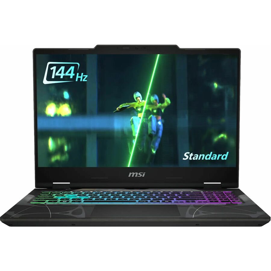 MSI Cyborg A17 AI B2HWEKG-021US 17.3" Gaming Notebook - Full HD - 144 Hz - AMD Ryzen 7 260 - 16 GB - 1 TB SSD - Translucent Black