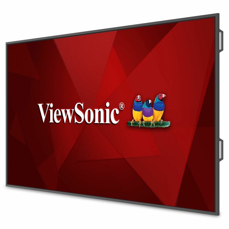 ViewSonic CDE86G3 86 Inch 4K UHD OS-Free Commercial Display with 500-nit Brightness, 1200:1 Contrast Ratio, 10W Dual Speakers, HDMI, USB C, VGA, and USB Inputs