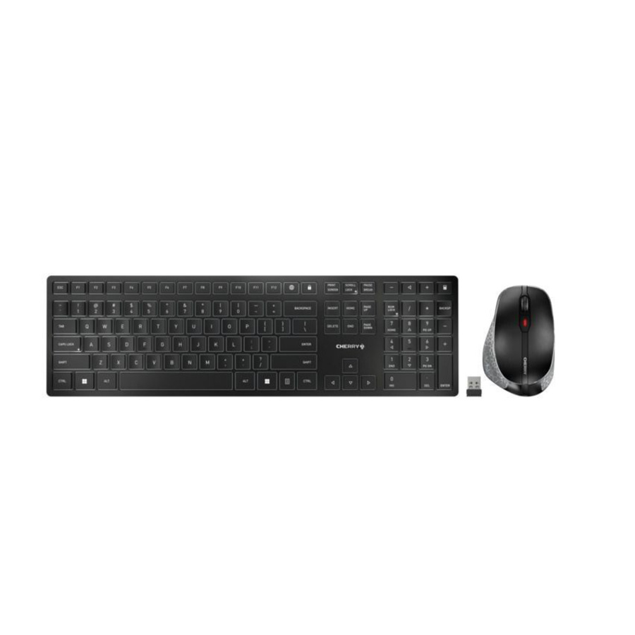 CHERRY DW 9500 SLIM Wireless Desktop with Bluetooth and RF Transmission