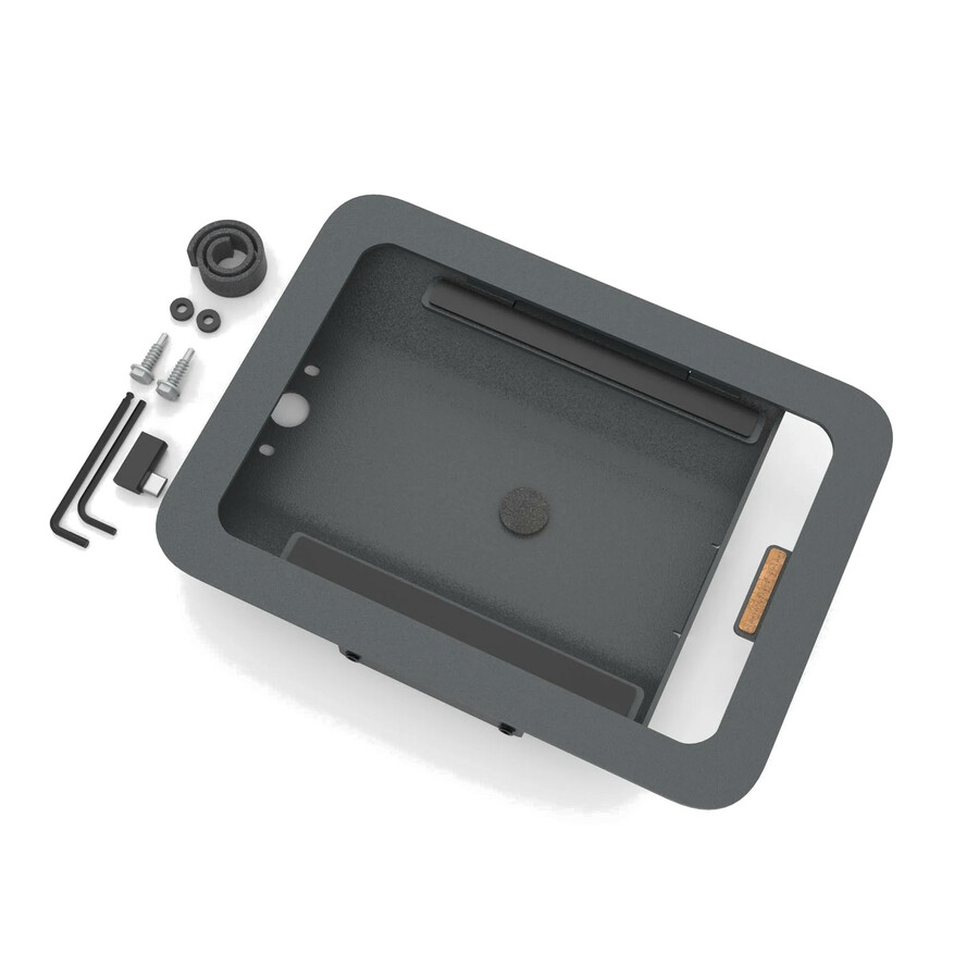 Heckler Design H659 Mounting Enclosure for iPad mini (6th Generation), Power Adapter, Network Adapter - Black Gray