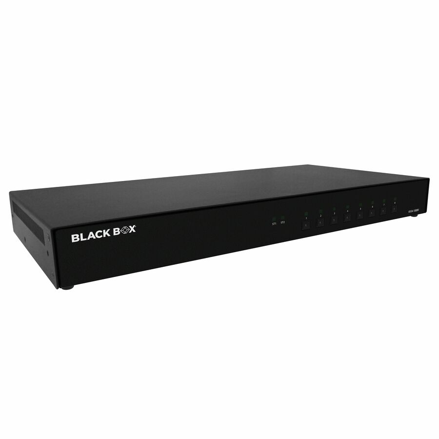 Black Box KVM Switch, NIAP 4.0 Certified - 8-Port, Single-Monitor, DisplayPort