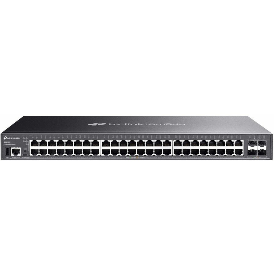 Omada Omada 48-Port Gigabit Stackable Lite L3 Managed PoE++ Switch with 4� 10G Slots
