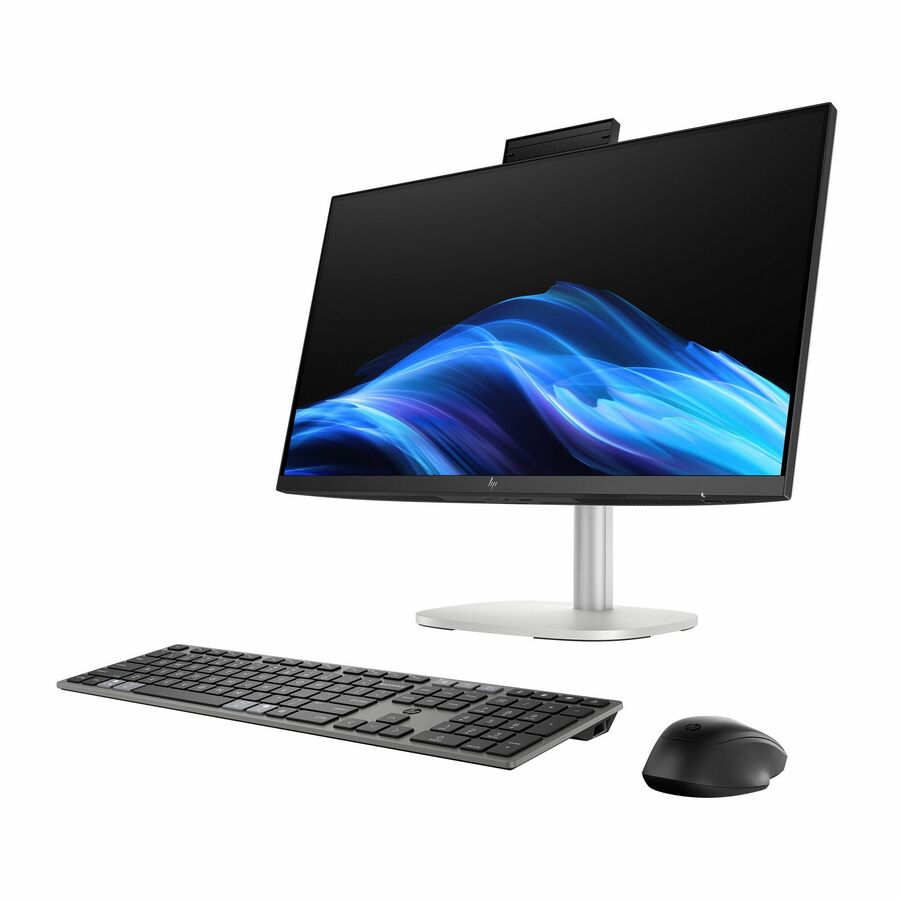 HP EliteStudio 8 AiO G1i All-in-One Computer - Intel Core Ultra 7 265 - vPro Technology - 16 GB - 512 GB SSD - 27" QHD Touchscreen - Desktop - Pike Silver