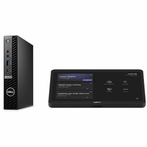 Logitech Tap with Dell OptiPlex 7000XE - BASE Bundle (no AV) for Microsoft Teams Rooms