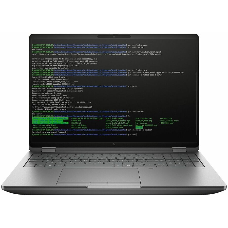 HP ZBook Fury G1i 16" Mobile Workstation - WQXGA - Intel Core Ultra 7 255HX - 32 GB - 1 TB SSD - Meteor Silver