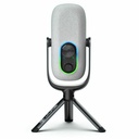 JLab Epic Talk Wired Condenser Microphone for Gaming, Recording, Podcasting, Music - White