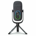 JLab Epic Talk Wired Condenser Microphone for Gaming, Recording, Podcasting, Music - Black