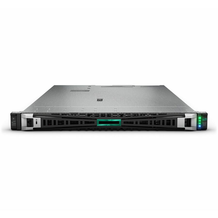HPE ProLiant DL360 Gen11 1U Rack Server - 1 x Intel Xeon Silver 4510 2.40 GHz - 64 GB RAM - 16 TB HDD - (2 x 8TB) HDD Configuration - Serial ATA/600, NVMe, 12Gb/s SAS Controller
