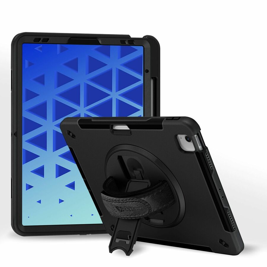 MAXCases Extreme Shield for iPad Air 11" (2025 M3), iPad Air 11" (2024 M2), iPad Air 6 11" (2024 M3), iPad Air 5 10.9" (2022), iPad Air 4 10.9" (2020) & iPad Pro 11 (2022/2021/2020/2018) (Black)