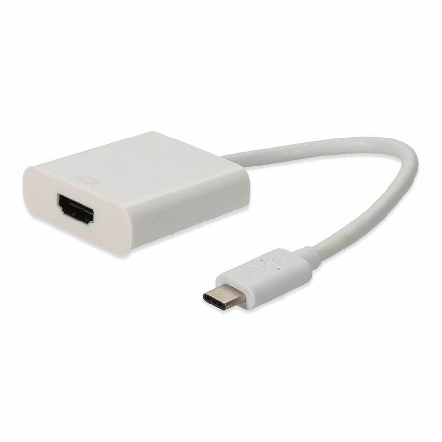 AddOn 5-Pack of USB C 3.1 Male to HDMI Female White Adapters