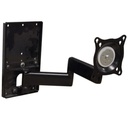 Chief Small 16" Extension Monitor Arm Wall Mount - For 10-32 Inch Displays - Black