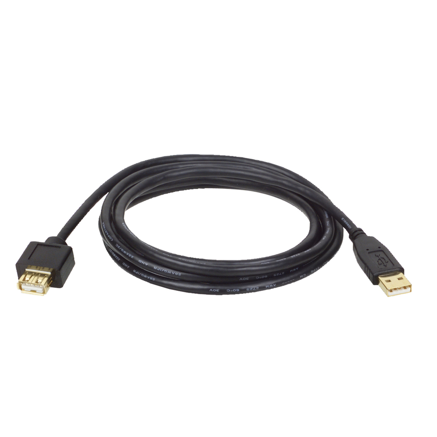 Eaton Tripp Lite Series USB 2.0 Extension Cable (A M/F) 16 ft. (4.88 m)