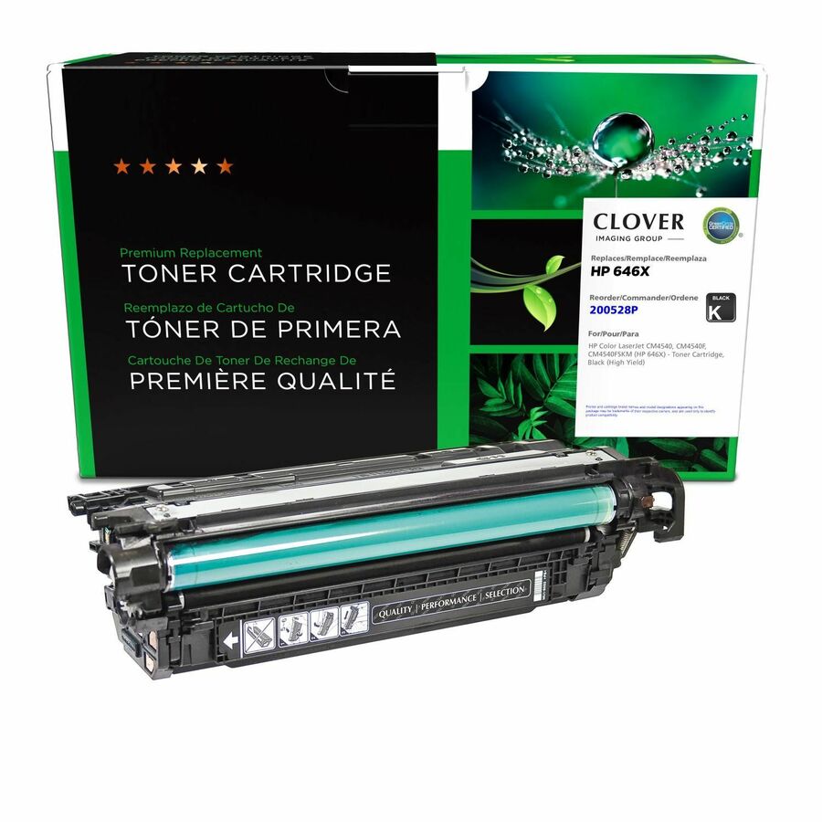 Clover Imaging Remanufactured High Yield Black Toner Cartridge for HP 646X (CE264X)