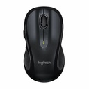 Logitech M510 Wireless Mouse, 2.4 GHz with USB Unifying Receiver, 1000 DPI Laser-Grade Tracking, 7-Buttons, Black
