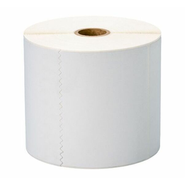 Brother 4in x 6in White Premium Direct Thermal Paper Labels, Die-Cut Roll