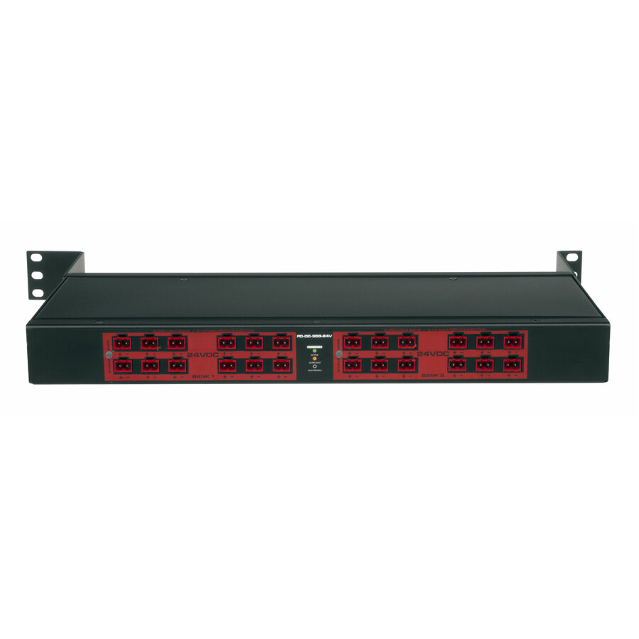 Middle Atlantic 300W Maximum Power DC Power Distribution with 24V Outputs - 24 Outlet
